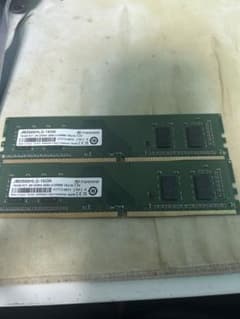 Transcend DDR4 16GB 2666MHz メモリー 2枚 - メルカリ