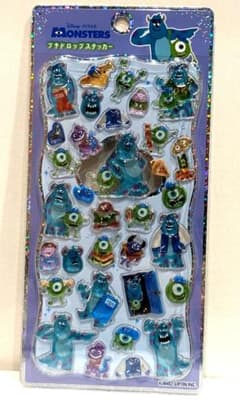 【正規品】ディズニー モンスターズインク プチドロップステッカー　カミオジャパンのサムネイル