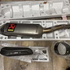 箱○ AKRAPOVIC テネレ700(19-20）政府認証スリップオンマフラー 箱○ AKRAPOVIC テネレ700(19-20）政府認証スリップオンマフラー
