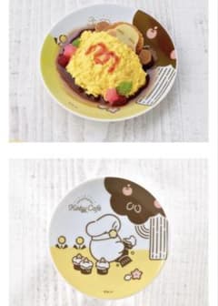 레어 Kirby Café 수베니아 캐릭터 작은 접시 와돌 디 커비 카페