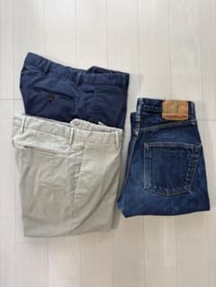 INCOTEX /J.W BRINE/RESOULTチノパン　デニム　まとめ売りのサムネイル