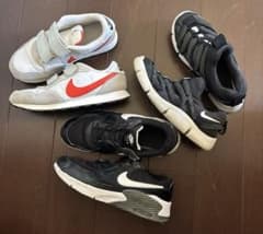 Nikeスニーカー３点スリッポン/ヴァリアント/エア マックス/ノーヴィス22㎝のサムネイル