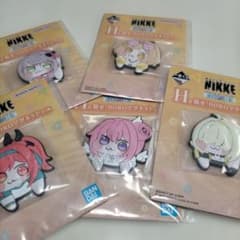 勝利の女神：NIKKE ラバーマグネットコンプセット「5種」 一番くじ勝利の女神NIKKE CHAPTER8 H賞マグネット5種コンプセット