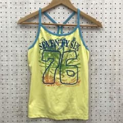00's Y2K Surf Vintage G-FIT Print Crossback Camisole