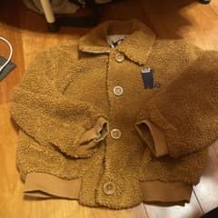 graniph ボアジャケット 130 レッサーパンダ刺繍