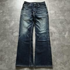 PORKY'S flared denim 鬼ヒゲ ポーキーズ 日本製 京都 PORKY'S flared denim 鬼ヒゲ ポーキーズ 日本製 京都 - メルカリ