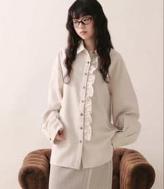 loin nuit ロワンニュイ ニュアンスフリルシャツのサムネイル