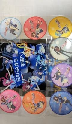 ゾンビランドサガ 武雄 周遊ラリー特典 コースター・クリアファイルセット ゾンビランドサガ 周遊ラリー 特典セット 佐賀EXPOクリア