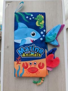 【送料込！】Marine Animals 布絵本のサムネイル