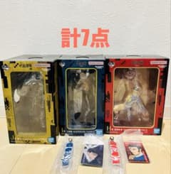 呪術廻戦 死滅回遊 一番くじ H賞 I賞 J賞 セット 高羽 石流 羂索のサムネイル