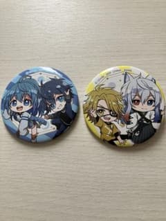 カラフルピーチ 缶バッジ 2個セットのサムネイル