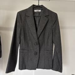 NATURAL BEAUTY BASIC テーラードジャケット グレーのサムネイル