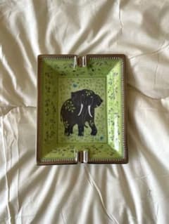 HERMES Ashtrayアッシュトレー／灰皿　象デザイン HERMES Ashtrayアッシュトレー／灰皿 象デザイン - メルカリ