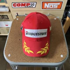 貴重 MotoGP BRIDGESTONE 1st 刺繍 キャップ フリーサイズのサムネイル