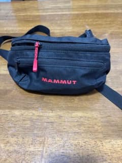 m*u様 MAMMUT マムート ウエストバッグ / ボディバッグ ブラックのサムネイル