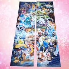 未使用に近い】ポケモン 百ポケ夜行の図 のれん 暖簾 カーテン - メルカリ