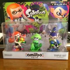 amiibo スプラトゥーン トリプルセット 中古美品のサムネイル