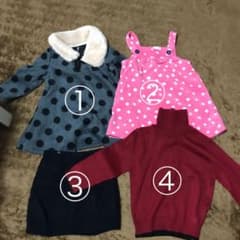 まとめ売り 80センチ 90センチ 冬服 トップス・ワンピース・スカートのサムネイル