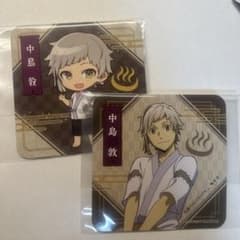 文豪ストレイドッグス×極楽湯 中島敦 イラスト コースター 2枚セットのサムネイル