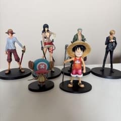 ワンピースフィギュア6体セットまとめ売りのサムネイル