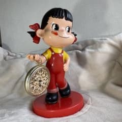 不二家　ウォッチングペコちゃん　缶バッグ、角缶付きのサムネイル