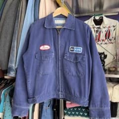 60s 70s Ford ワークジャケット ナス紺 フェード 検 50s 60s 70s Ford ワークジャケット ナス紺 フェード 検 50s - メルカリ