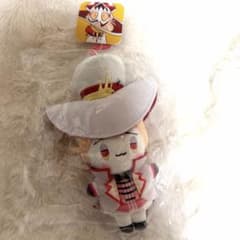 新品未使用　ハズビンホテル　ルシファー おすわりマスコット Hazbin Hotel ハズビンホテル おすわりマスコット ルシファー - メルカリ