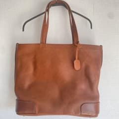 美品Organ オルガン　HERZ ヘルツ 肩掛けファスナートート G-44