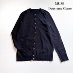 muse de deuxieme classe 金ボタン　カーディガン MUSE de Deuxieme Classe 金ボタン カーディガン A133 - メルカリ