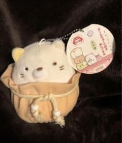 [태그 첨부]스미코구라시[고양이]볼 체인 첨부 인형