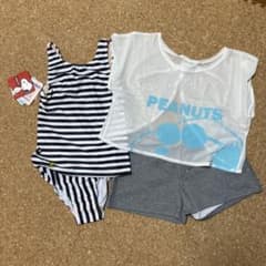 セパレート水着　女の子　150 スヌーピーのサムネイル