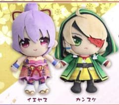 ロ*ツ様 戦国乙女 ぬいぐるみ 山本カンスケ・徳川イエヤス - メルカリ