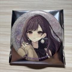 プロセカ 東雲絵名 グリッター缶バッジ イラストレーターコラボ