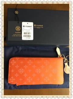 敬老の日 50%オフ バーゲン 新品未使用 ラシット 長財財布 オレンジのサムネイル