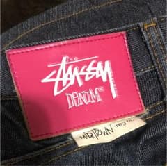 STUSSYピンクラベル ストレートデニムのサムネイル