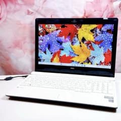 高速動作！ SSD搭載 Windows11 ノートパソコン ホワイト♥ カメラ付 美品✨新品爆速SSD✨windows11 カメラ付ノートパソコン✨オフィス