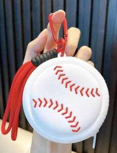 野球ボール型 ミニポーチ コインケースのサムネイル