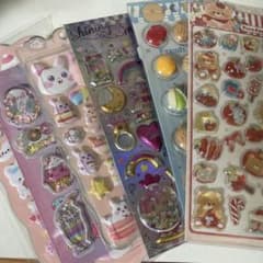 ぷっくりシール 6枚セットのサムネイル