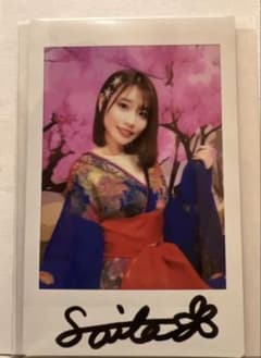 河北彩伽 河北彩花 サイン入りチェキ - メルカリ