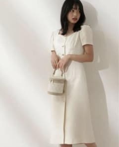 ツイードタイトワンピース PROPORTION BODY DRESSINGのサムネイル