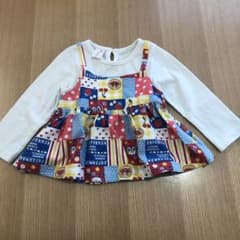 トップス　チュニック　アンパンマン  80cmのサムネイル