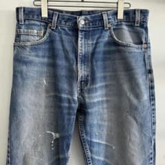 リーバイス505 90sUSA製 ボタン裏512 W34相当 鬼ヒゲ ペンキ リーバイス505 90sUSA製 ボタン裏512 W34相当 鬼ヒゲ ペンキ - メルカリ