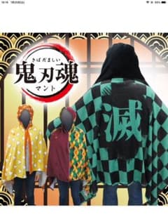 鬼滅の刃 鬼刃魂羽織マント 冨岡義勇のサムネイル