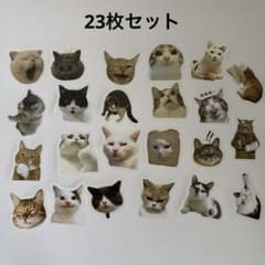 猫 CAT ネコミーム ステッカー シールセット 23枚のサムネイル