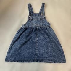 可愛い デニムワンピース130