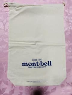 mont-bell 巾着袋 アイボリーのサムネイル