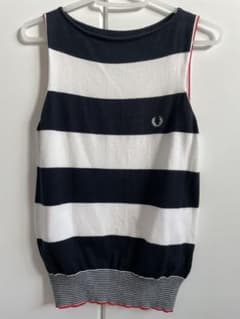 FRED PERRY フレッドペリー　ボーダーニット