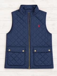 POLO RALPH LAUREN キルティングベスト 130 ネイビーのサムネイル