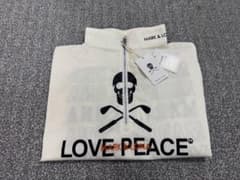 MARK & LONA ハーフジップ 半袖シャツ ホワイトのサムネイル