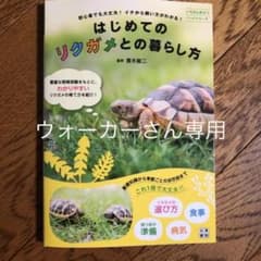 はじめてのリクガメとの暮らし方 : 初心者でも大丈夫!イチから飼い方がわかる!のサムネイル